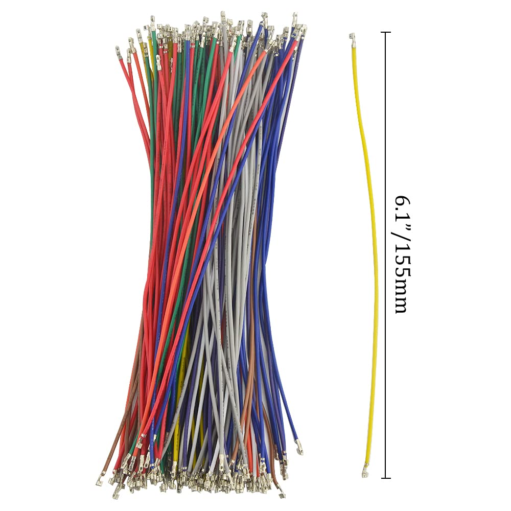 140Pcs PH 2mm Connector Plug Kit with 150Pcs 15cm Pre-Crimped Cable Wire 2/3/4/5/6/7/8/9/10 PIN House Compatible with JST PH Connector