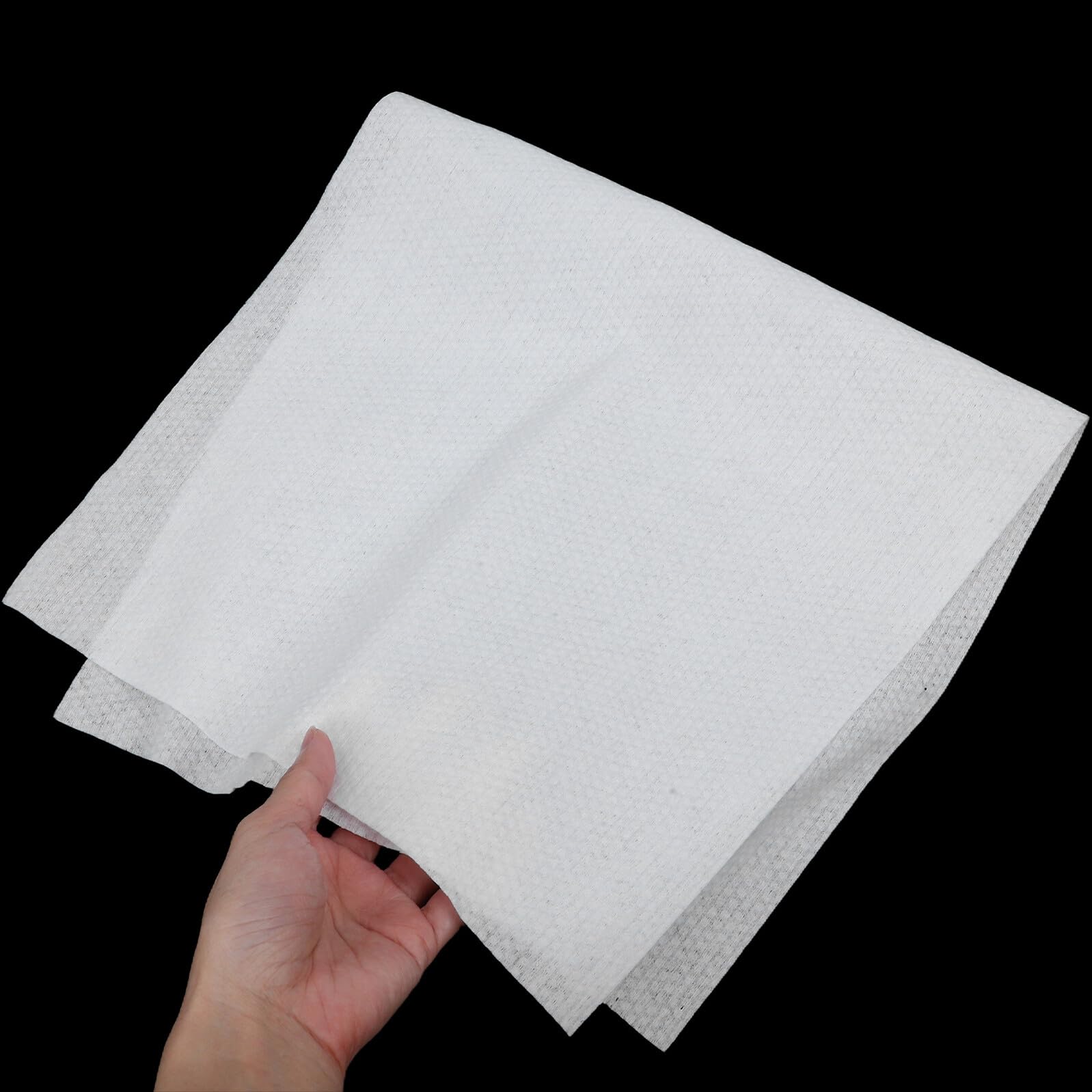 Asciugamano Monouso per Salone 60x30 Cm, 50 Pezzi, Bianco