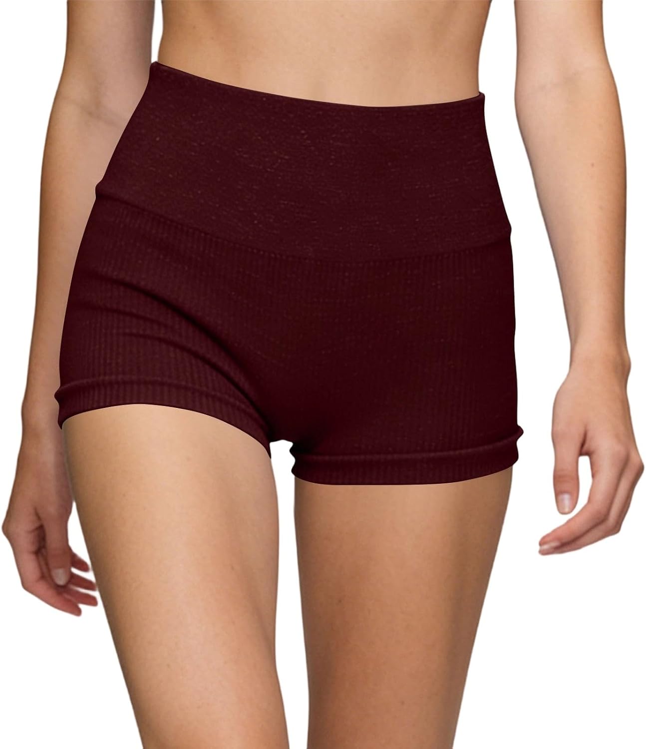 Women’s Butt-Lifting Shorts Tummy Control High-Waisted Yoga Workouts Short Leggings Stretch Slip Shorts for Under Dresses