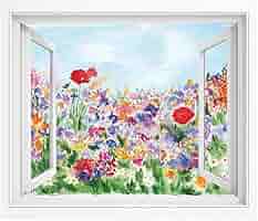 水彩画 自然の風景 花ア―ト・抽象 水彩画 自然の風景 花ア―ト・抽象 colorful-watercolor-abstract-
