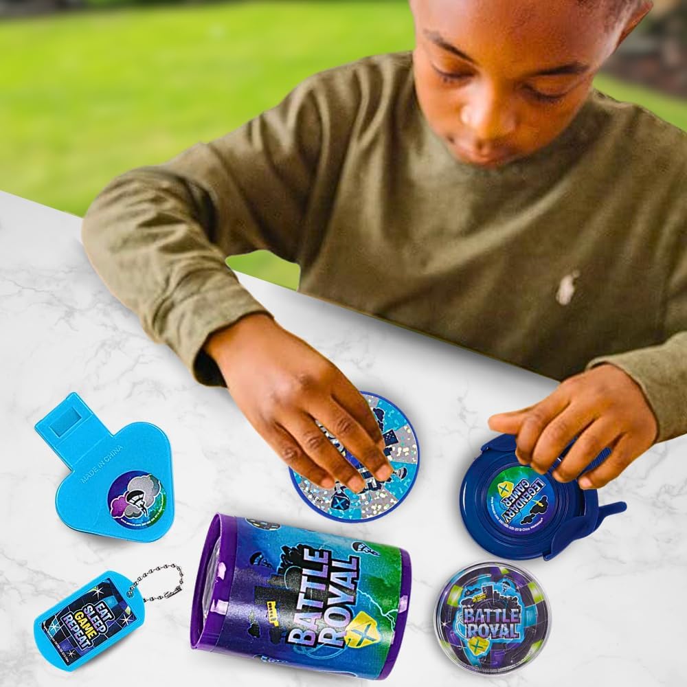 Battle Royal Mega Mix Value Pack - 48 Count - Ultimate Party Collection for Gamers, Perfect for Epic Celebrations