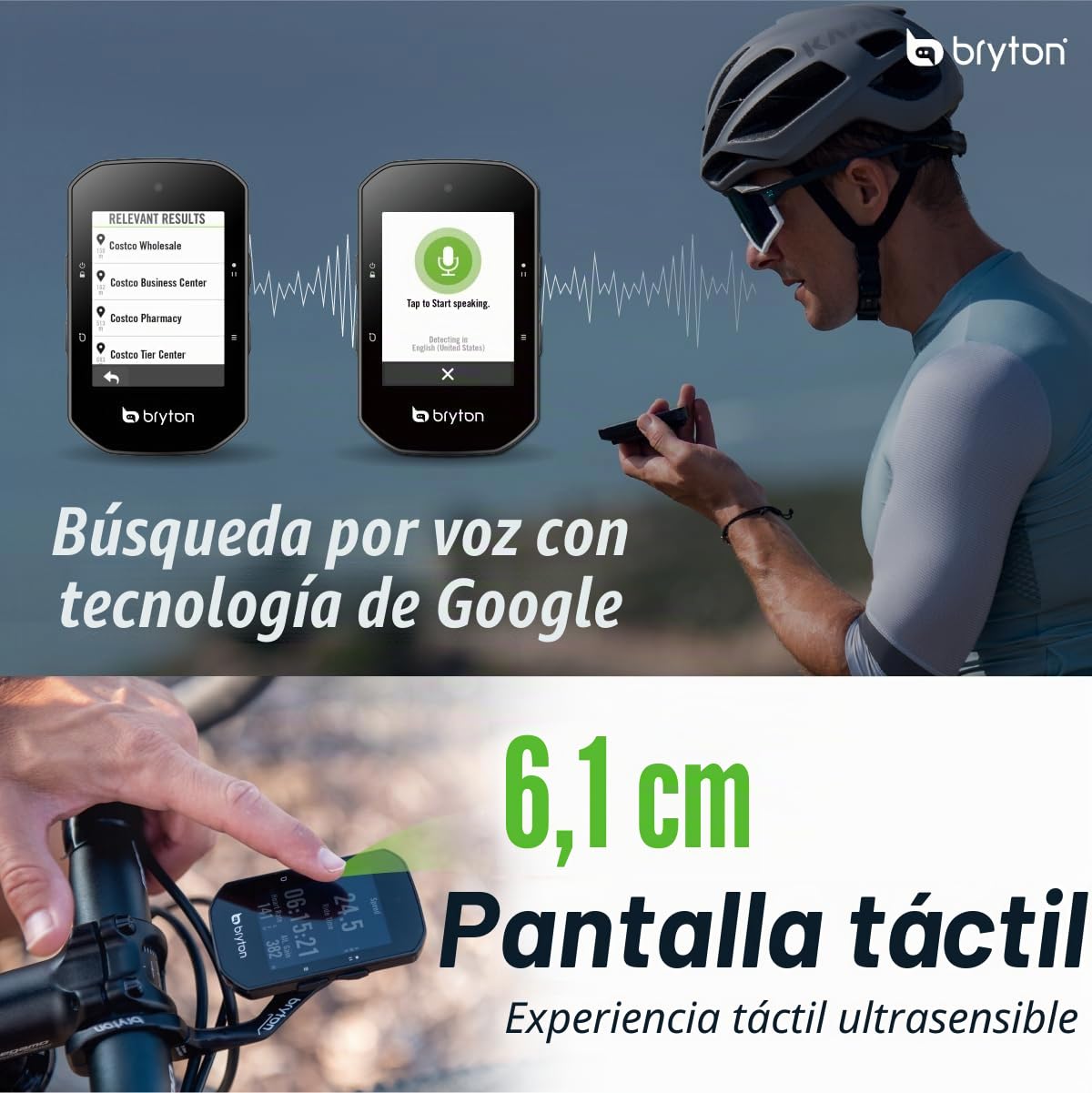Bryton, CICLOCOMPUTADOR GPS BRYTON Rider S500 e