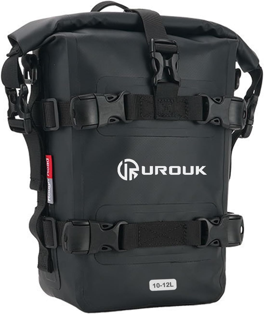 10-12L Waterproof Motorcycle Bumper Bag Motor Crash Bar Bag Side Frame Pannier Bag Tail Seat Bag with Shoulder Strap - Essential Riding Gear for Motorcycles