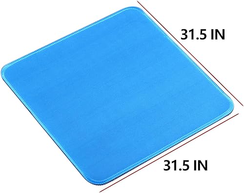 Miniatura 3 de Alfombrilla Mahjong de 31.5 pulgadas antideslizante y reducción de ruido, adecuada para dominó de póquer de mesa Mahjong