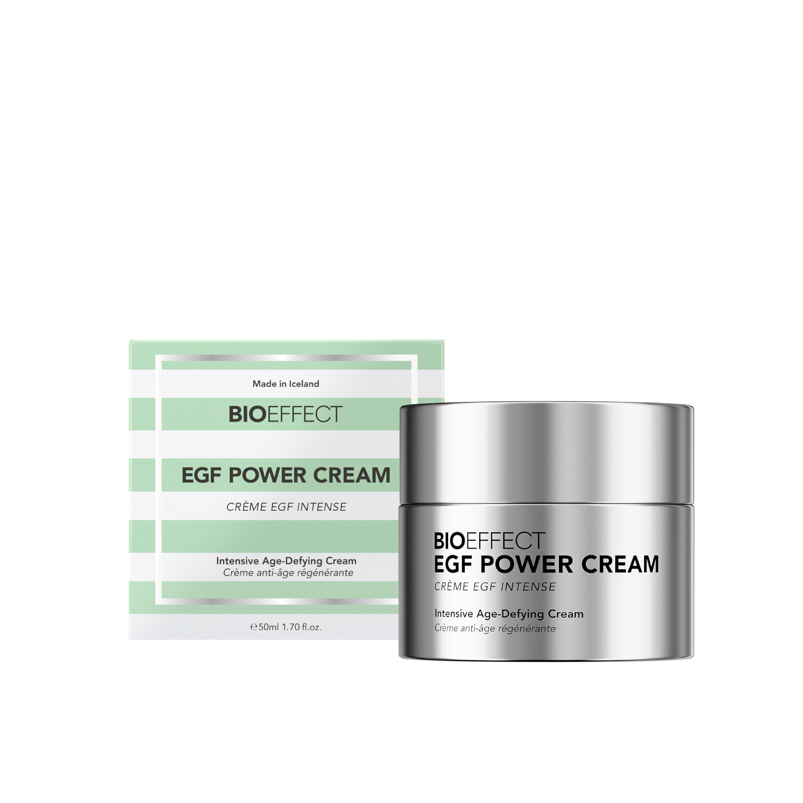 - BIOEFFECT EGF Power Cream | Advanced Age-Defying Face & Neck Cream with Epidermal Growth Factor + Hyaluronic Acid + Niacinamide for Wrinkles & Age Spots | 50 mL / 1.69 oz