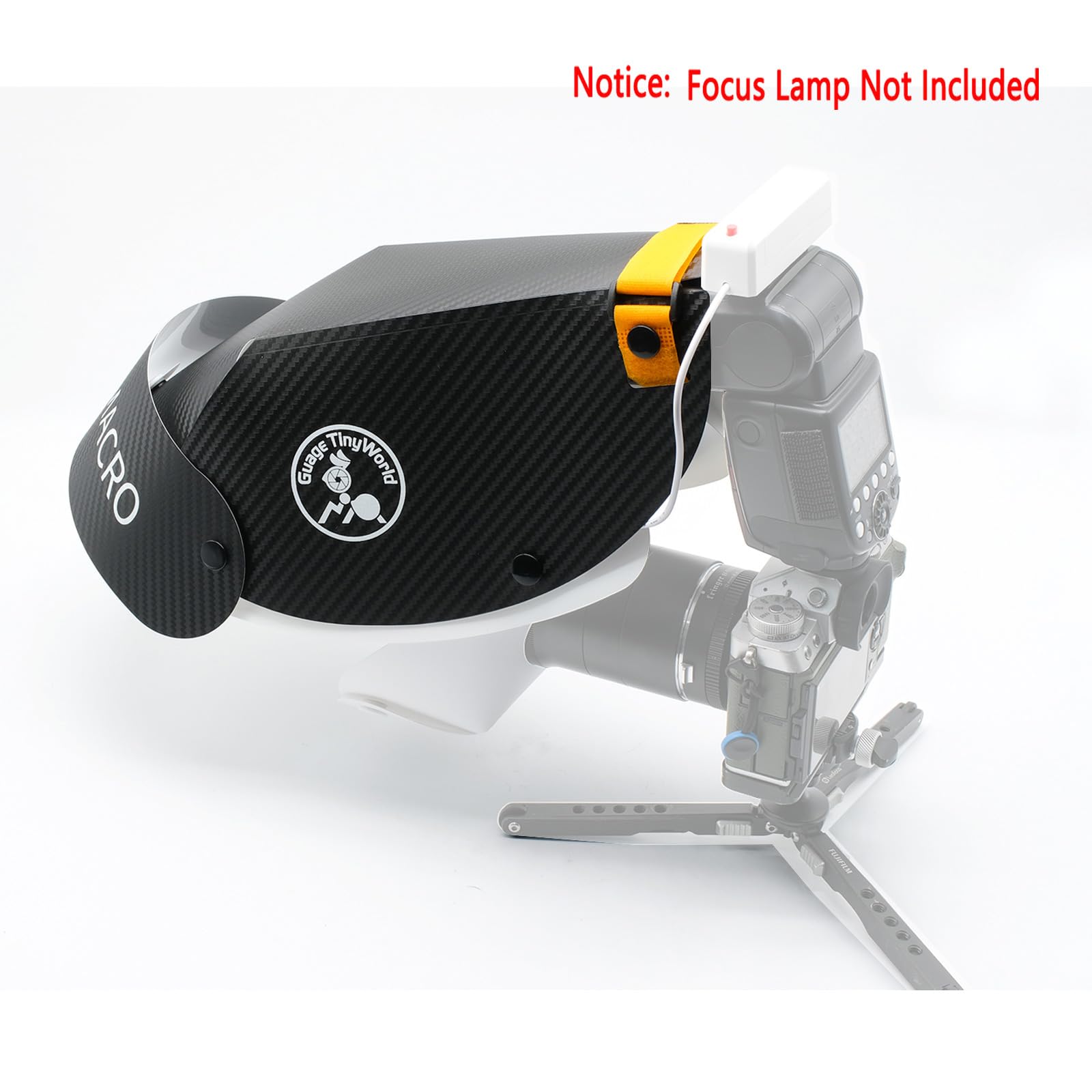 Kit diffusore flash softbox per fotografia macro, gioielli, insetti, diffusore flash portatile Speedlite, compatibile con tutti gli obiettivi macro, obiettivi zoom, ecc. (lampada di messa a fuoco non