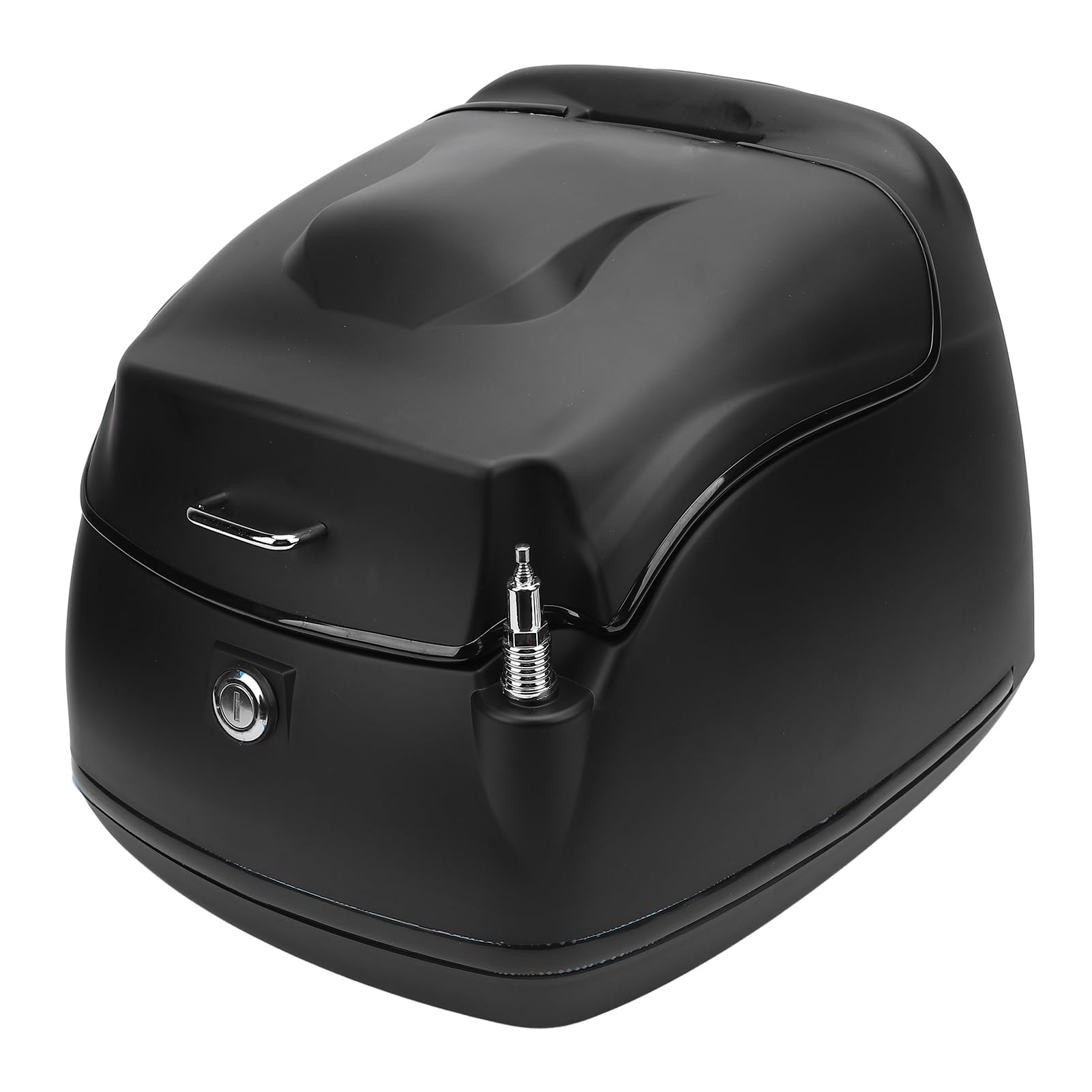 Top Case de Moto 38L, Coffre Rétro Résistant à l'eau pour Scooter