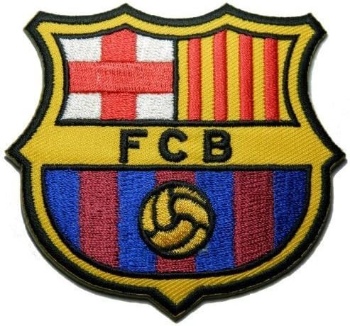 1 X Fc Barcelona Futbol Football Soccer Iron-on Embroidered Patch Emblem Logo Badge Applique By Luk99