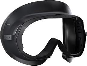 Facial Interface for Pico 4 with Dual Breathable Face Cushions, Expandable to Halo Strap, Light-Blocking Design, Strong Magnets, Comfortable Accessories for Pico 4 VR Headset (4-in-1)