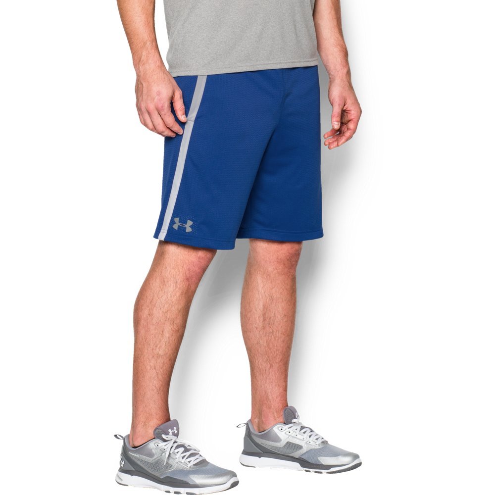 Under Armour de los Hombres Shorts de Malla técnica, Azul — view 25