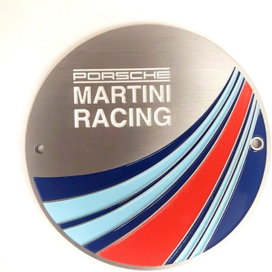 Porsche Martini Racing Limited Edition Grille Badge Emblem