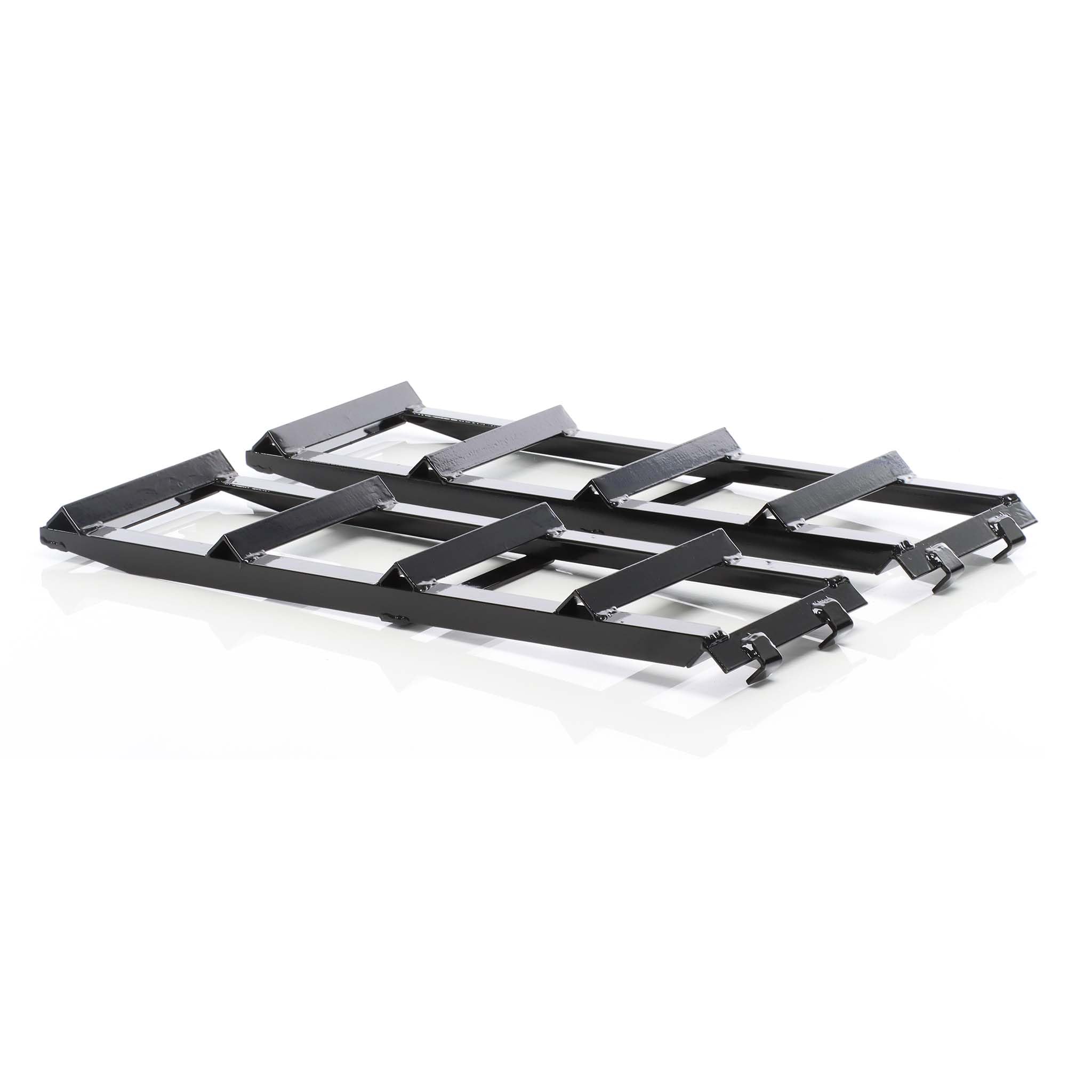 XPOtool Verlängerung für Auffahrrampen 2X 400 kg 650 x 195 mm Kfz-Rampe aus Stahl als Erweiterung für Autorampe, Verladerampe