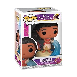 Funko POP! Disney: Ultimate Princess – Moana – Disney Princesses – Figurine En Vinyle À Collectionner – Idée De Cadeau – Produits Officiels – Jouets Pour Les Enfants Et Adultes – Movies Fans - Les Beatles, Paul McCartney, John Lennon, RIngo Starr, George Harrison
