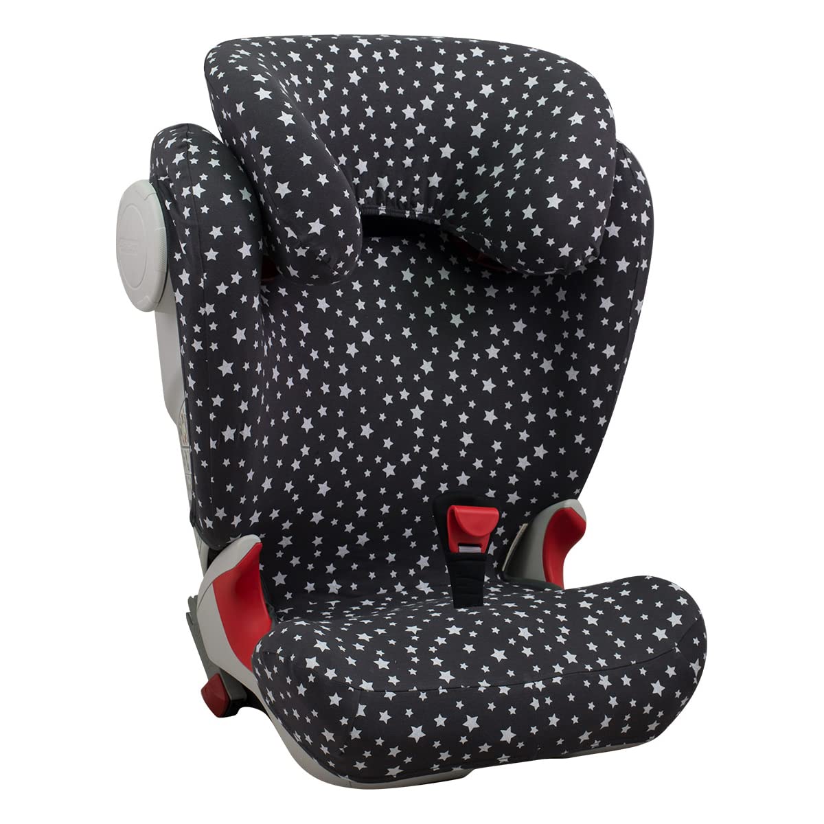 JYOKO KIDS Bezug kompatibel mit Römer KIDFIX II XP SICT, kidfix 2 S, Kidfix Z - Line (WINTER SKY, MIT AUGE)
