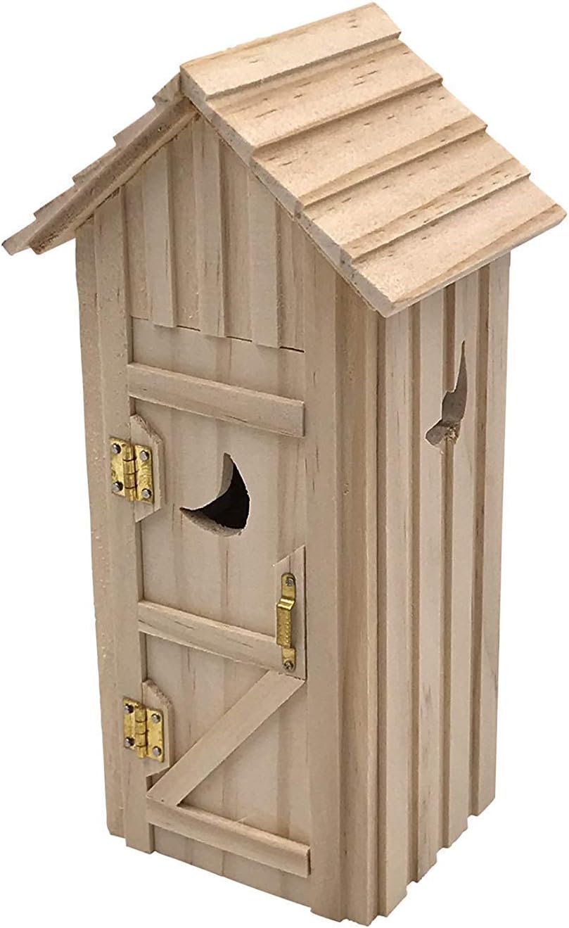 Melody Jane Dolls House Outside Toilet Shed Outhouse Outbuilding Privy Miniature 112 Scale
