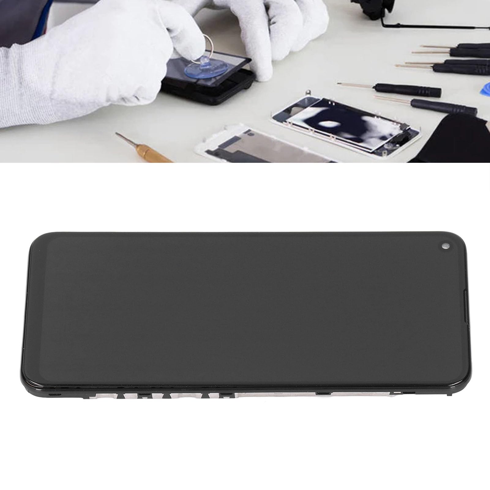 Cuifati Kit de Remplacement D'écran 4A 5G, écran de Téléphone TFT, écran de Remplacement pour 4A 5G, Assemblage pour Une Réparation Facile, Remplacement, Version Européenne