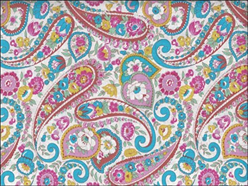 Indian Colourful Paisley Print A4 Icing Sheet Cake Topper Edible Decoration