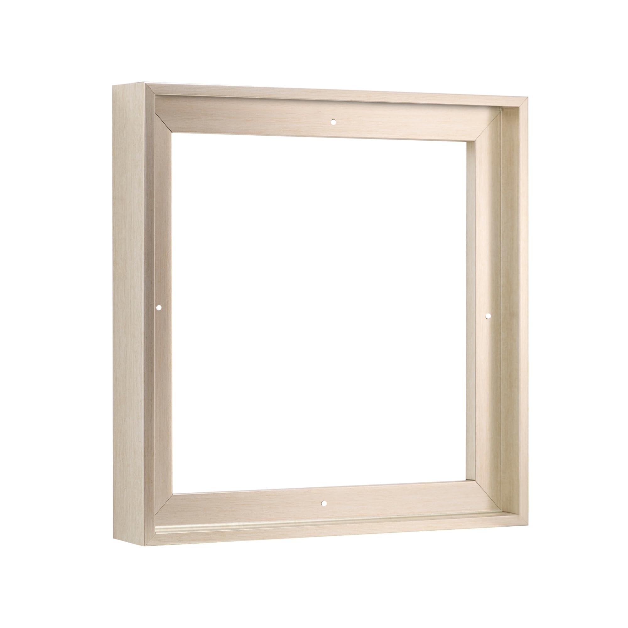 PIXY CANVAS Floater Frame 30x30 for 1-1/2 (1.5) inch Deep Canvas Paintings/Canvas Prints/Wood Canvas Panels/Wall Art/Wall Decor/Home Decor/Artwork (Champagne, 30 x 30 inch, Square) — image 1