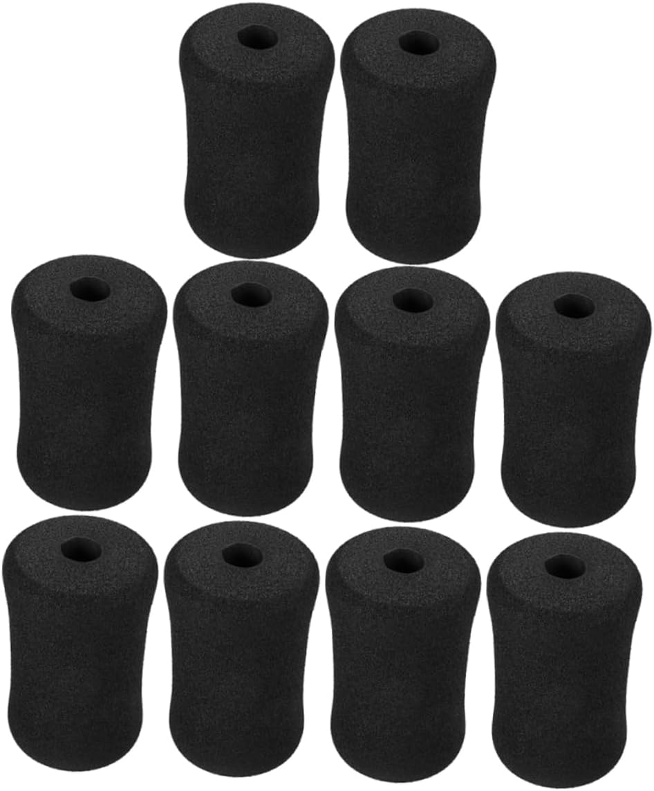 10Pcs Ab Training Machine Sleeve Comfortable Replacement Sponge Pads for Gym Equipment Compatible with Leg Curl Machines Weight Benches Versatile Fitness Accessory