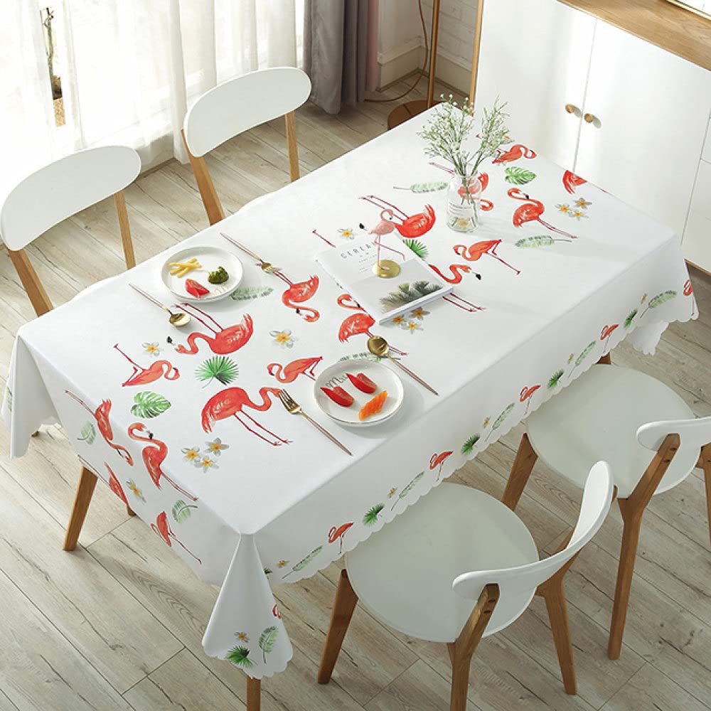 Nappe en plastique PVC style pastoral pour table de mariage