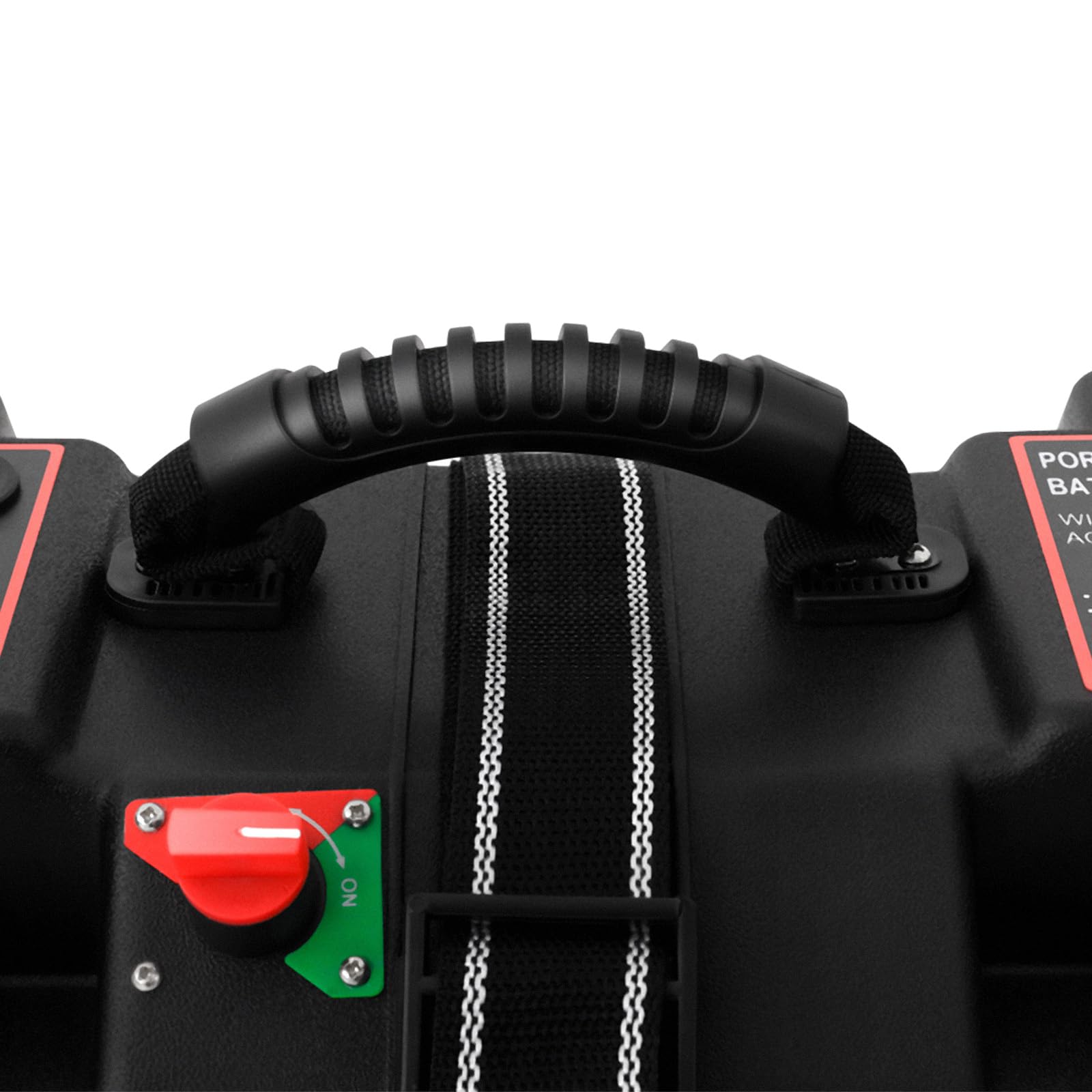 Scatola per batteria per motore di barca da pesca a traina Power Center Display Connessioni Scatola per batteria da barca USB In plastica