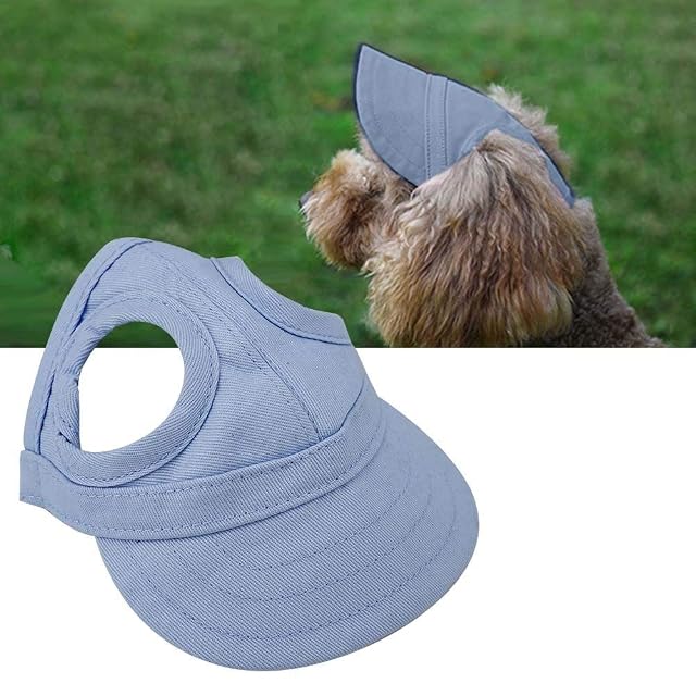 Foto 5 de 8 de Gorra De Béisbol Ajustable para Perros, Sombrero Protección Solar Mascotas