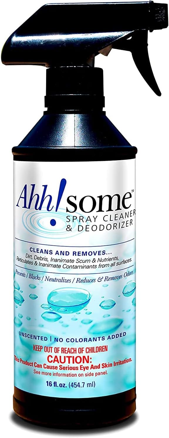 Hot Tub & Spa Shell Cleaner | Removes Gunk and Grime from Hot Tub Cover, Shell, Surface | Hot Tub Maintenance & Cleaning Chemicals | Foam Free Spray Cleaner 16 oz