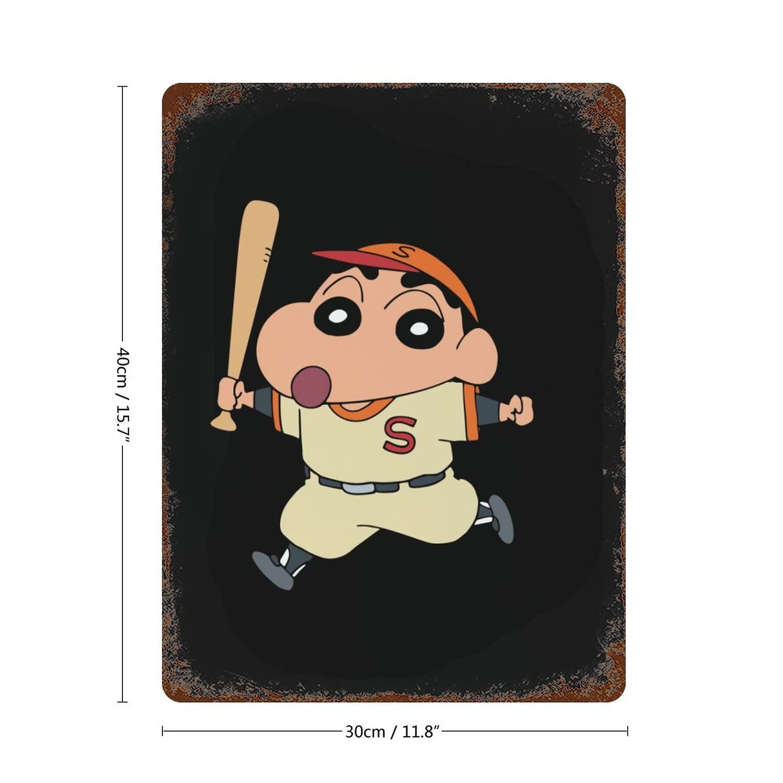 Amazon.co.jp: ブリキ看板 クレヨンしんちゃん 壁飾り レトロ