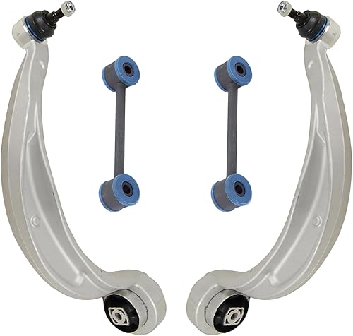 Miniatura 50 de Detroit Axle - Kit de suspensión frontal de 4 piezas para Chevrolet Aveo5 Aveo Pontiac G3 Wave Wave5 Suzuki Swift+, 2 brazos de control inferiores,