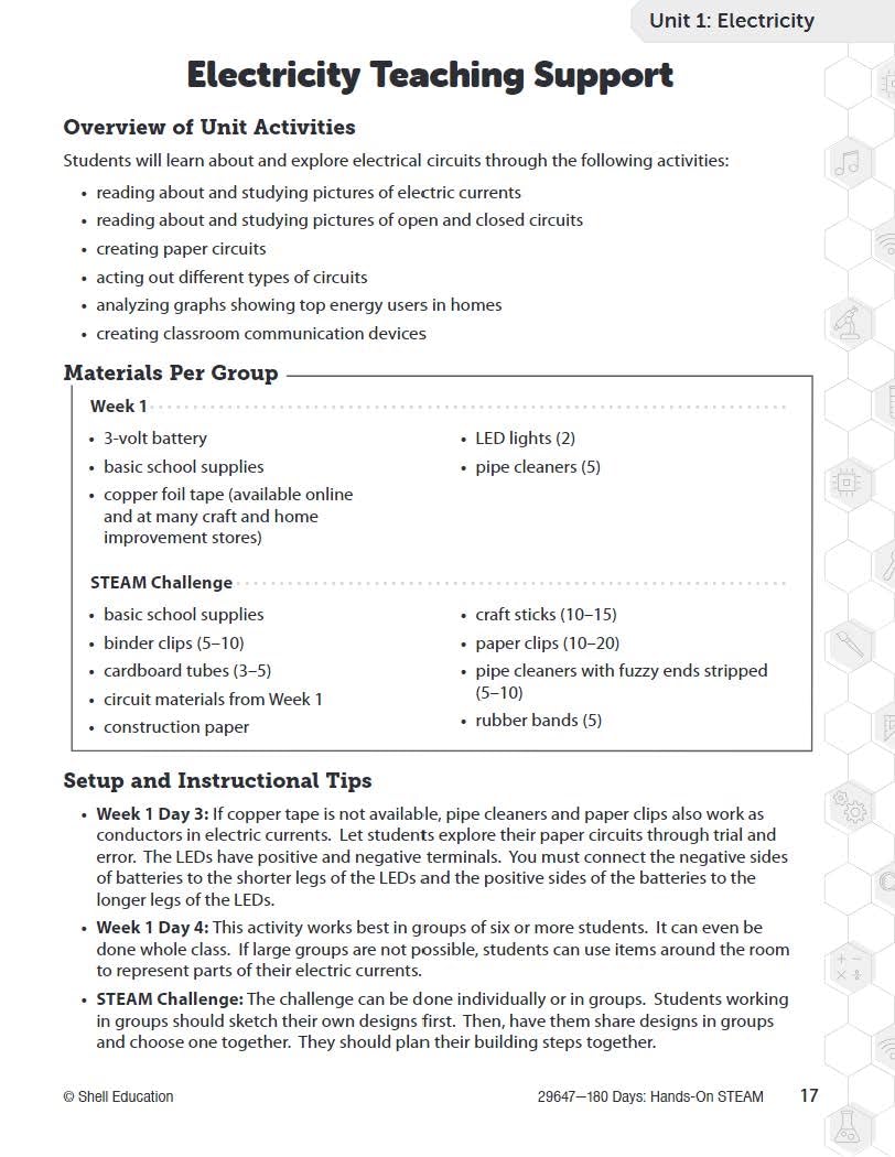180 Days: STEM/STEAM for 4th Grade Practice Workbook for Classroom and Home, Cool and Fun Practice Created by Teachers (180 Days of Practice) - Image 5