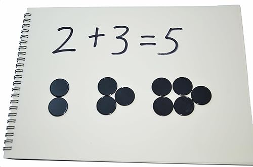 Vista 115 de SmartDealsPro juego de 100 fichas de aprendizaje de plástico opaco, de 1 pulgada, para juegos de fichas, minipóquer, con caja de almacenamiento