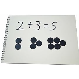 Smartdealspro Set of 100 25MM/1 Inch Opaque Plastic Learning Counting Counters Poker Chips (Black)