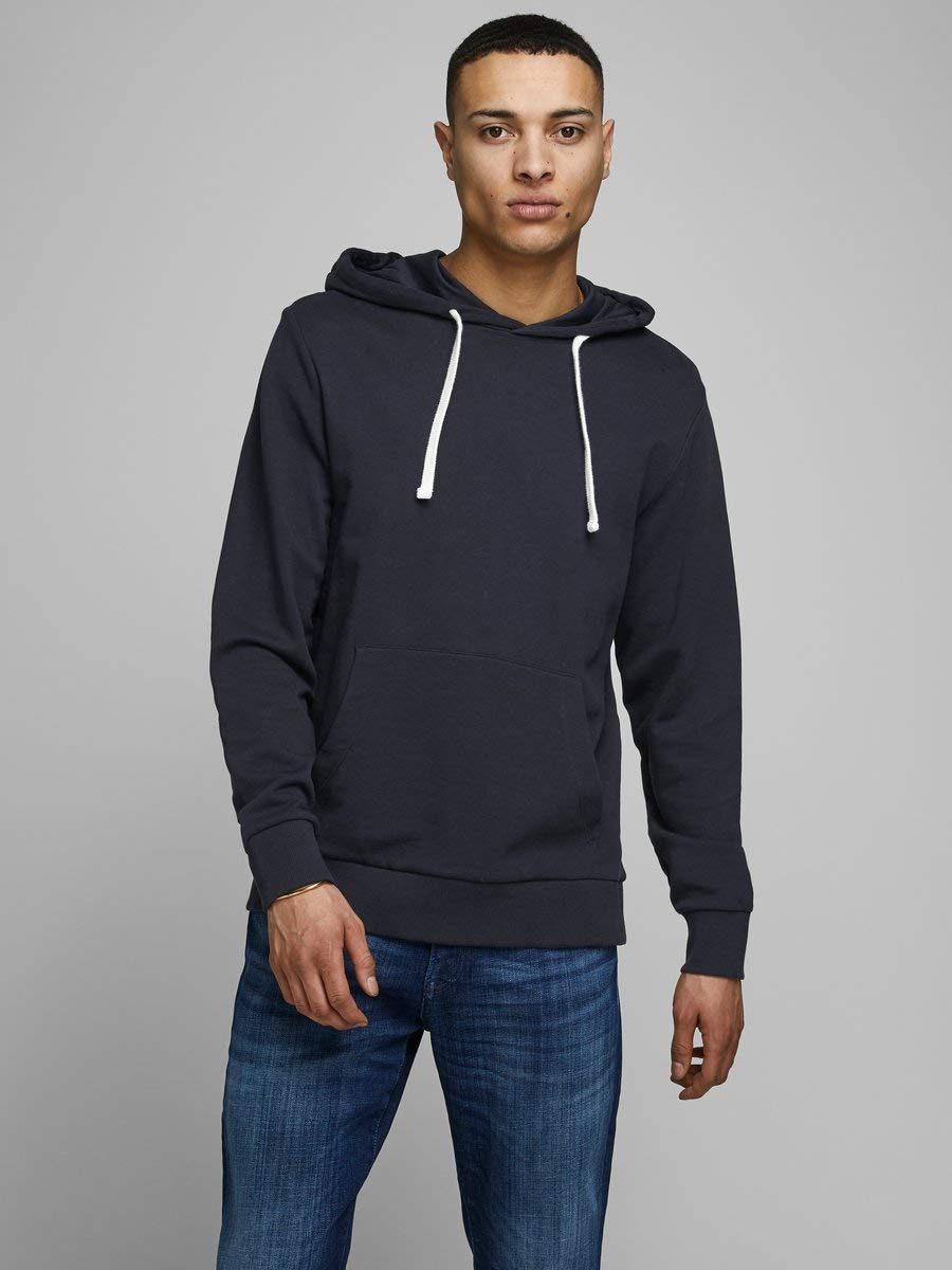 JACK & JONES Jjeholmen Sweat Hood Noos Cappuccio Uomo