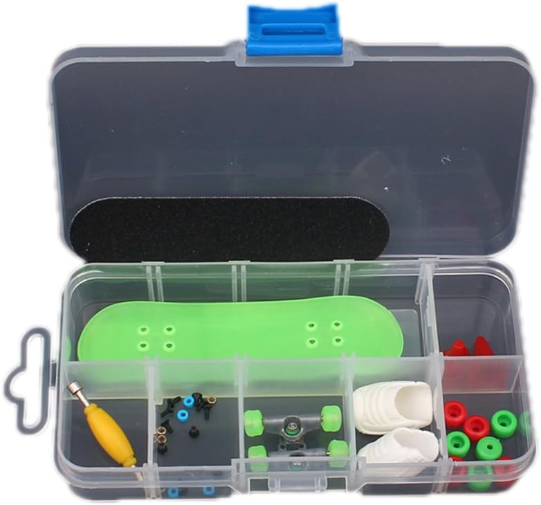 YY Luminous Finger Skateboard DIY Fingerboard Kit Wheels Shoes