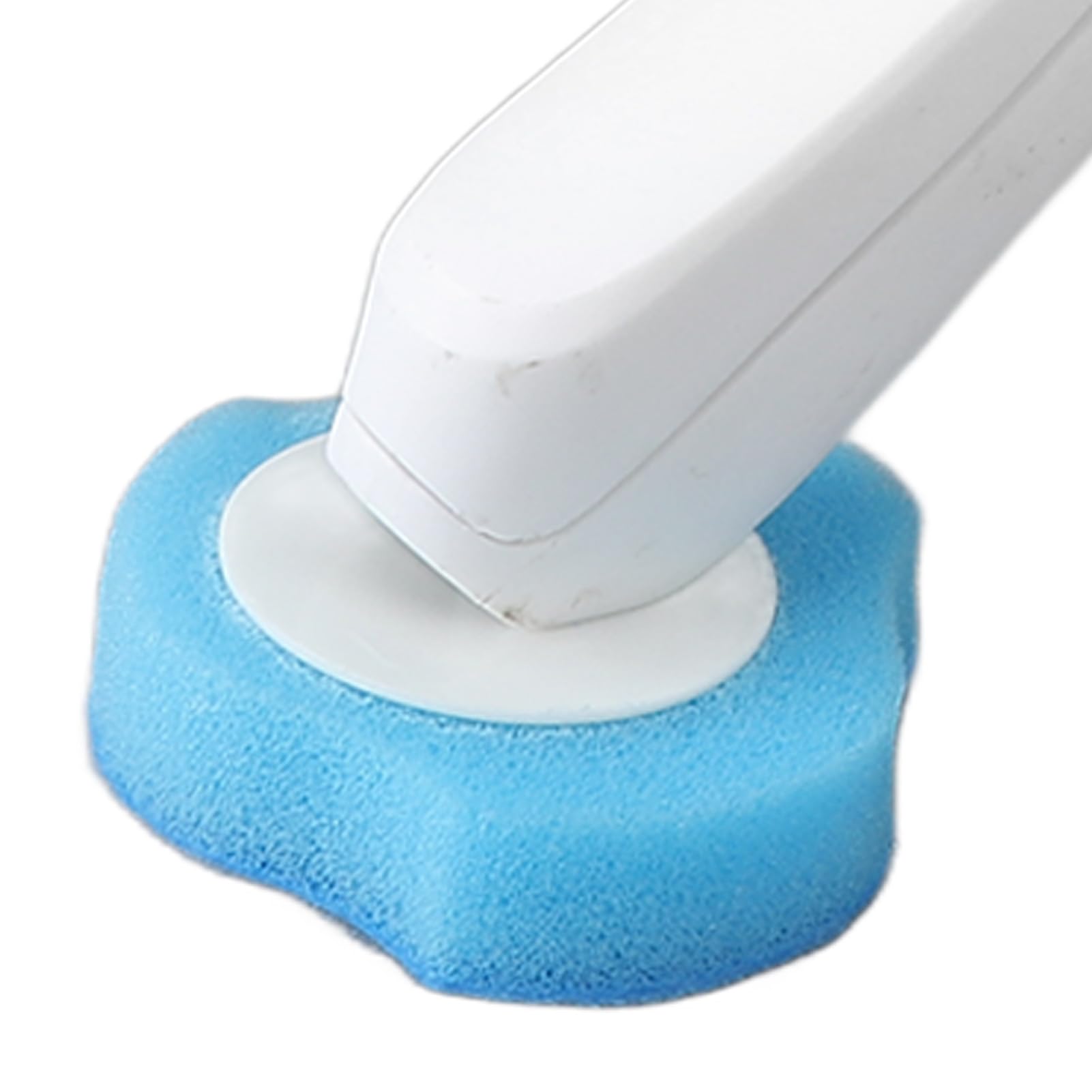 Spazzola per la pulizia della toilette monouso, 16 pezzi Liquido detergente con testa a fungo, manico lungo igienico, Scopino monouso per lavabo per bagno