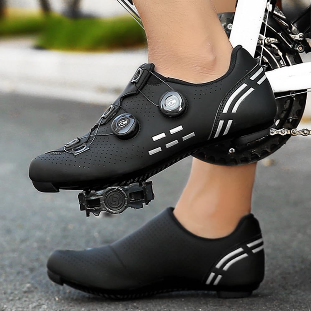 Zapatillas De Ciclismo para Hombre Y Mujer Zapatillas Transpirables para Bicicleta De Carretera Zapatillas Unisex Antideslizantes para Interior Outdoor