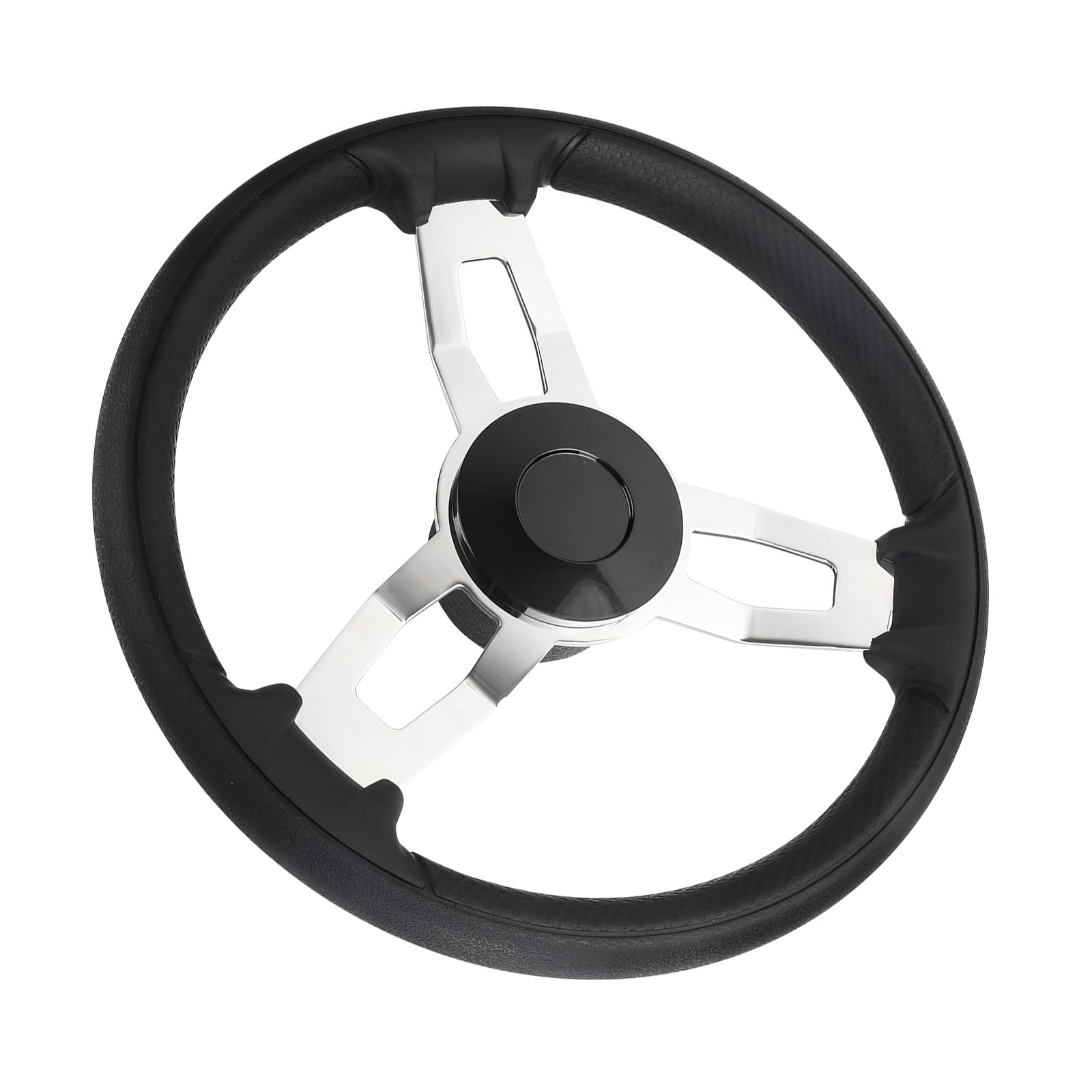 Heavy Duty in acciaio inox Marine con impugnatura morbida per sistemi idraulici Facile installare sterzo