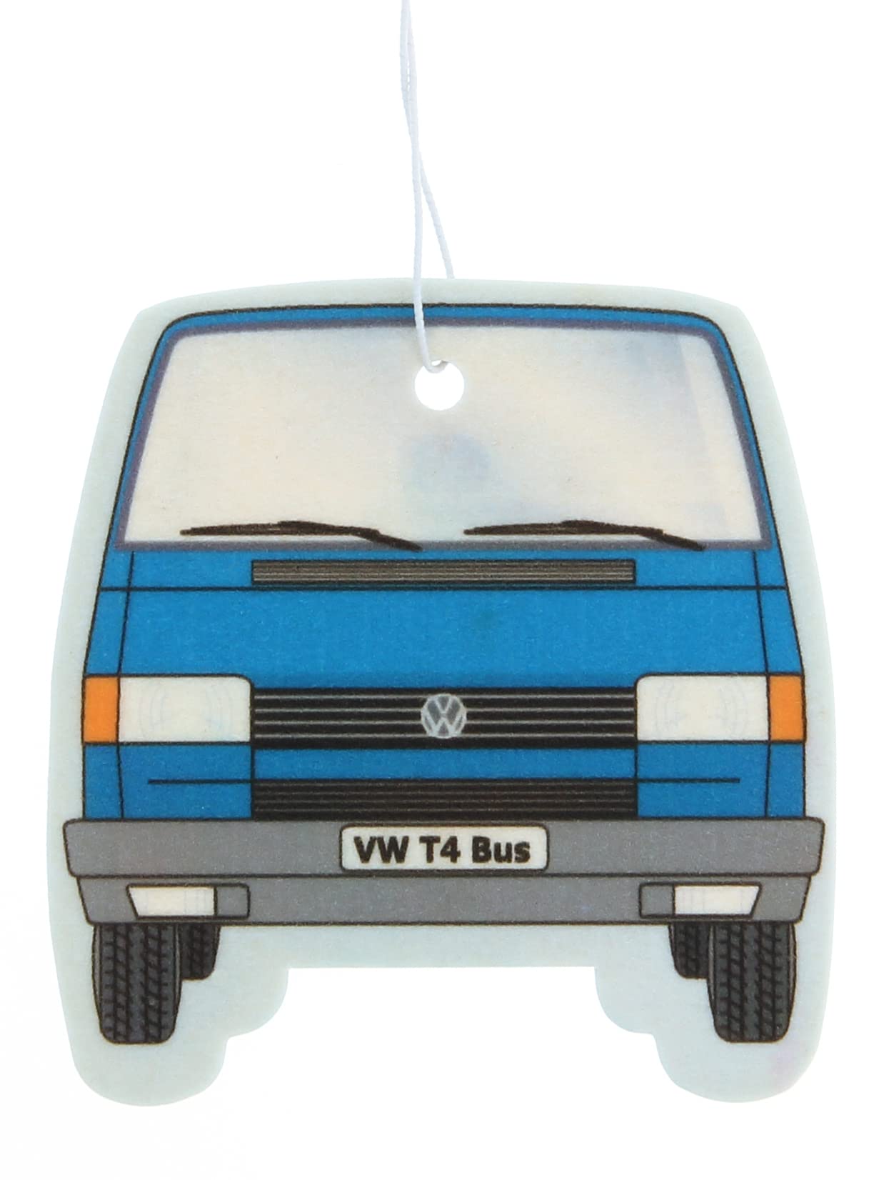 BRISA VW Collection - Volkswagen Air Freshener, Room Freshener, Deodorizer for Cars T4 Bus Campervan Motif (Bus Front/Fresh/Blue)
