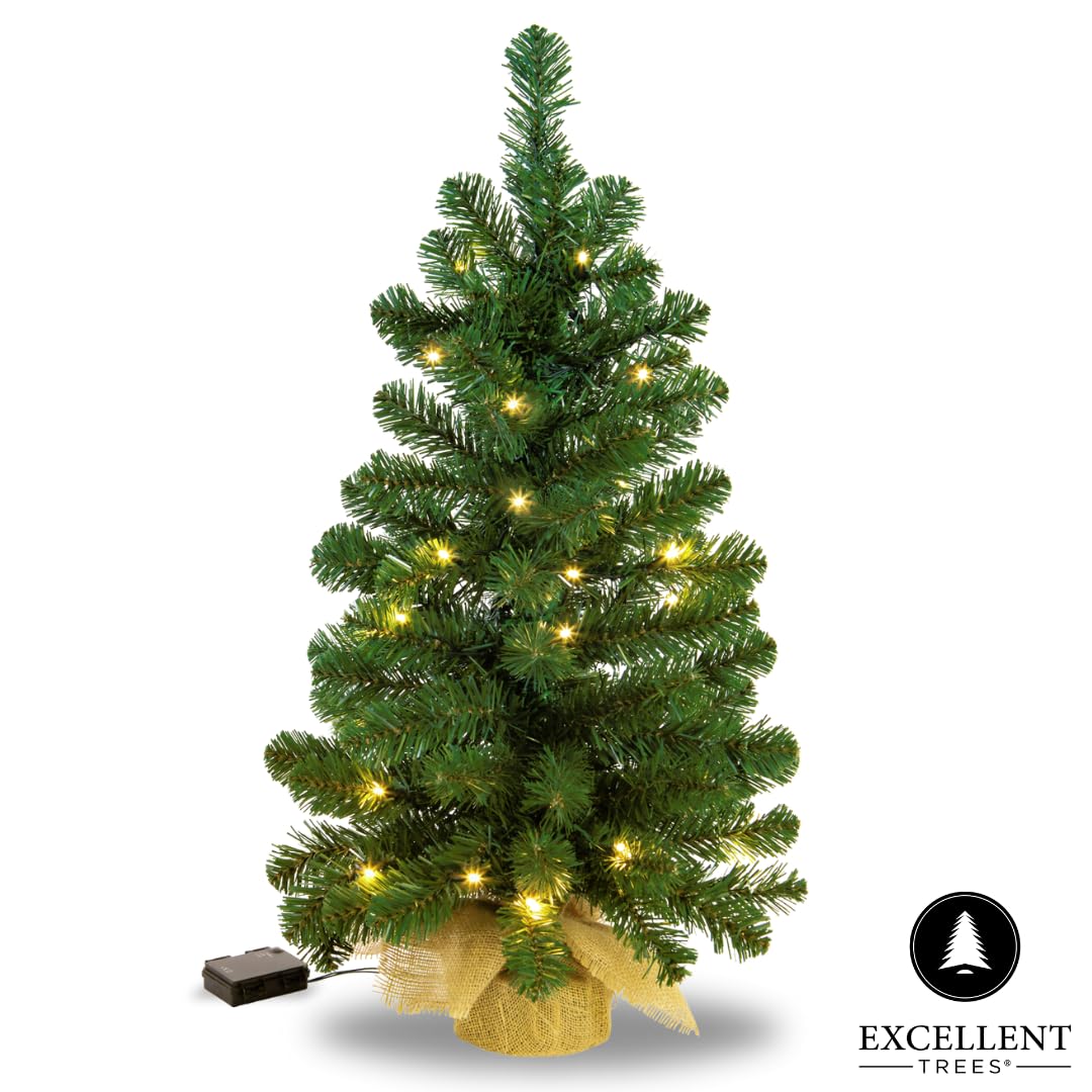 Künstlicher kleine Weihnachtsbaum Led Jarbo 60 cm mit Beleuchtung