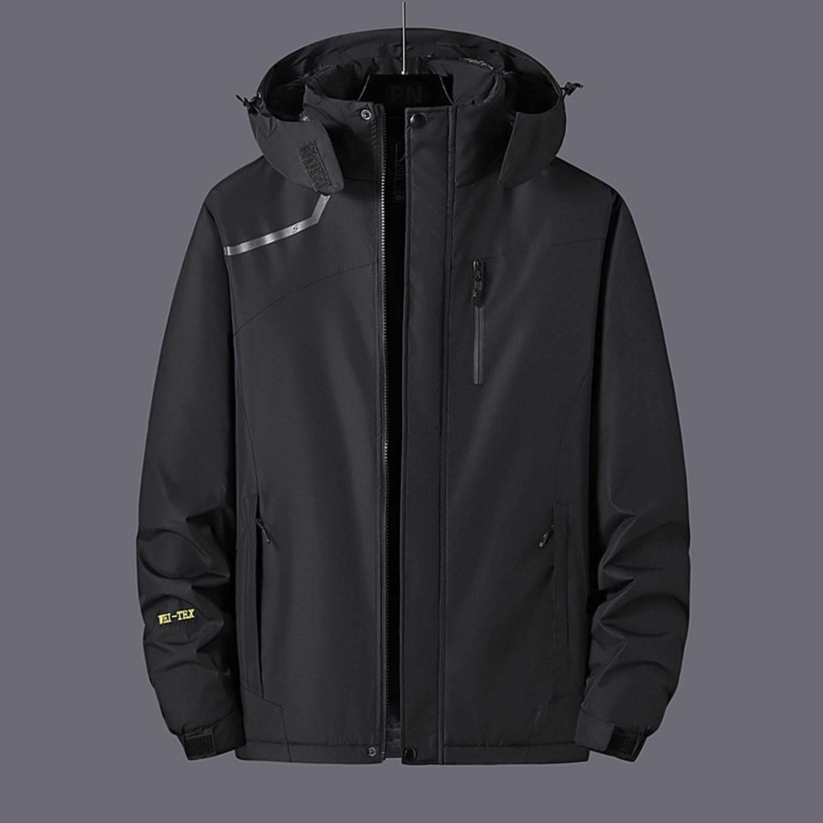 SRZYMJ Windjacke Herren Wasserdicht Bomberjacke Herren Sommer Grün Regenjacke 164 Funktionsjacke Herren Fahrradponcho Bomberjacke Herren Sommer Grün Herren Down Jacket