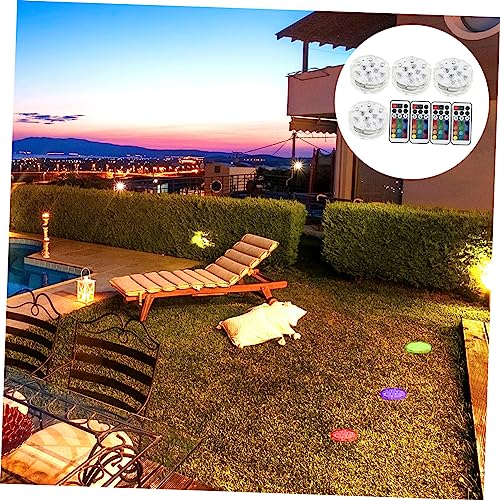 FRCOLOR 1 Conjunto De Luz À Prova D'Água Para Decoração Iluminação Para Piscina De Aquário Luz LED