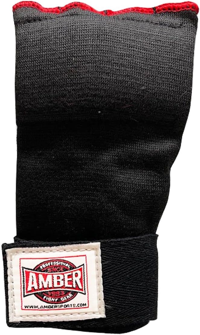 Amber Fight Gear Rapid Elastic Hand Wraps for Boxing, MMA, Muay Thai, Kickboxing - Enhanced Wrist & Knuckle Protection - Ideal for Men & Women