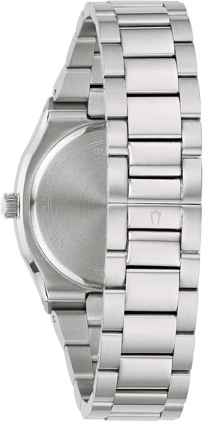 限定価格セール With Watch Dress Quartz Surveyor Women S Bulova Stainless Two Strap Steel 腕時計