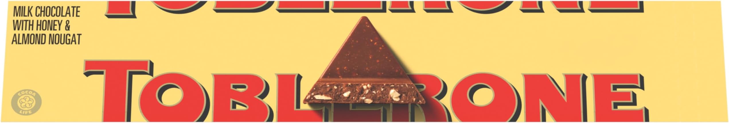 Milk Chocolate Bar with Honey and Almond Nougat, 12.6 oz