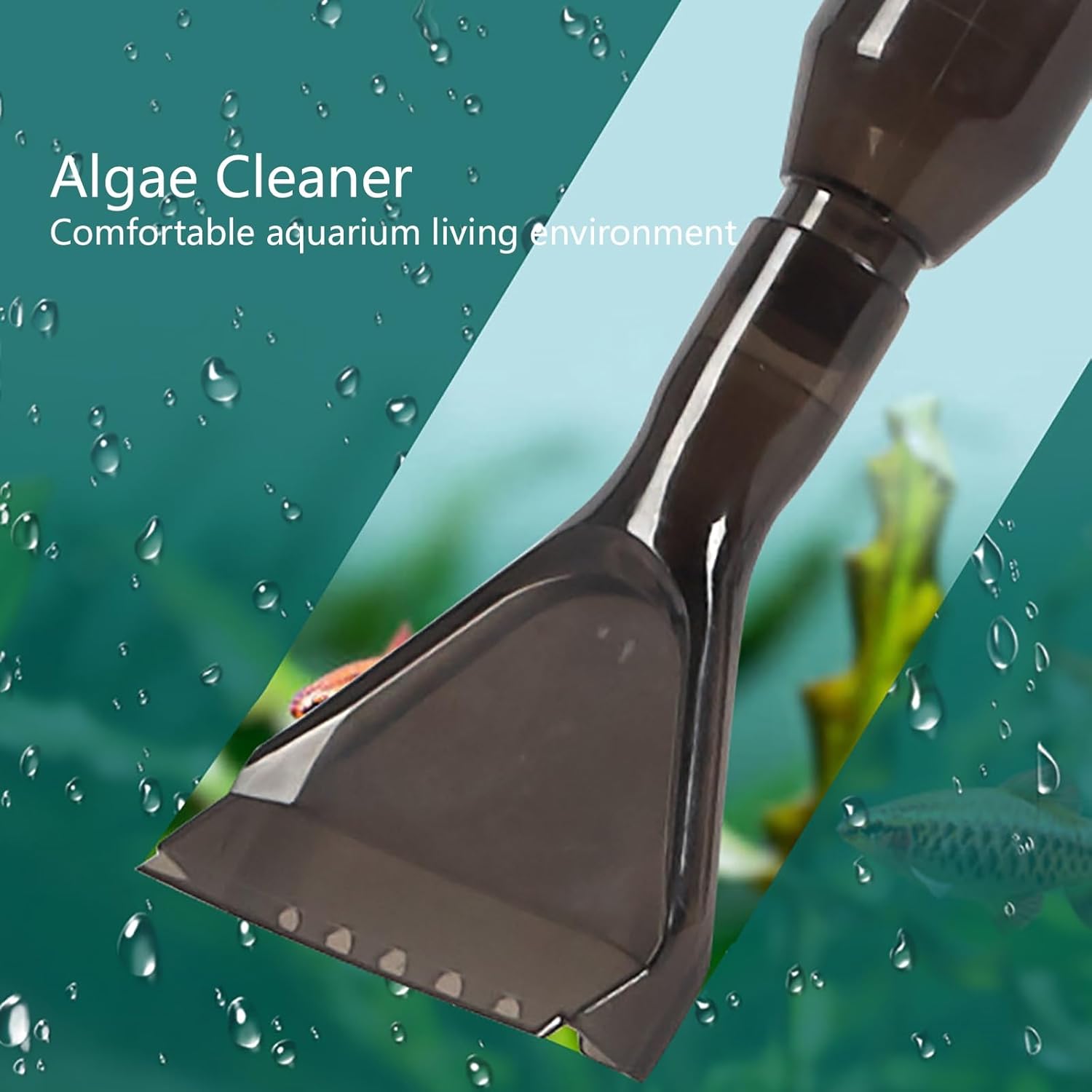 Fish Tank Cleaner, Water Maintence Items for Aquariums, Hand Siphon Hose, Suitable for Change Water Wash Sand Water Filter and Water Circulation