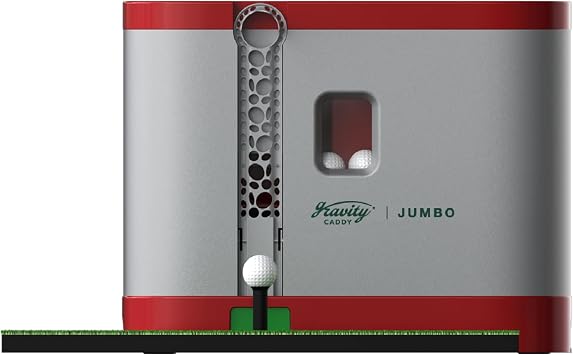Jumbo 70 Balls - Automatic Golf Ball Dispenser for Indoor & Outdoor Use; No Pedal, No Electricity Or Battery Needed; Includes Tees & Hitting Mat; Compatible with Golf simulators
