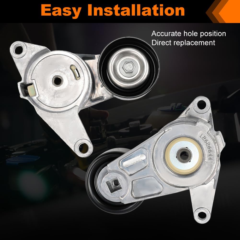 Serpentine Belt Tensioner Kit Compatible with Chevy Traverse 12610680