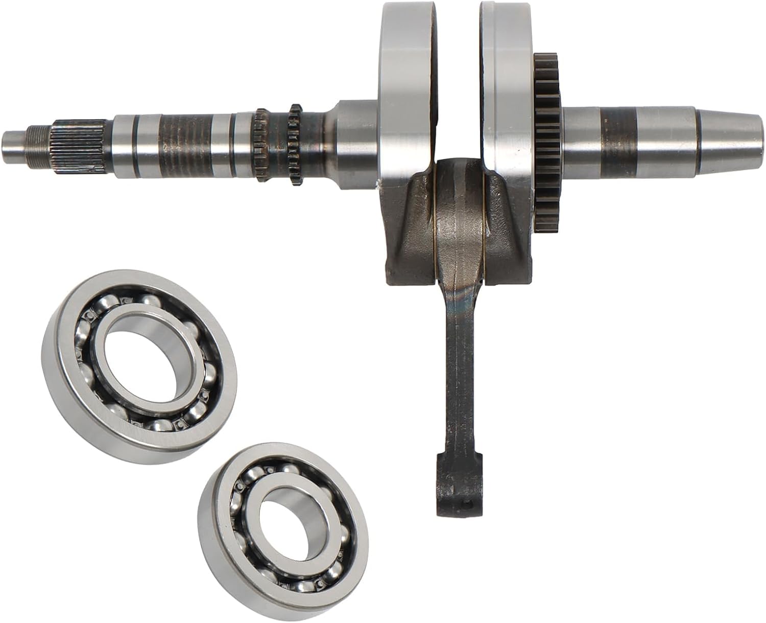 labwork Crankshaft Lower End Engine Crank Kit Replacement for Honda TRX420 500 520 TE TM FE FM 14-25 Replacement for 13100-HR3-A40 91001-HM7-008 91002-HP5-601