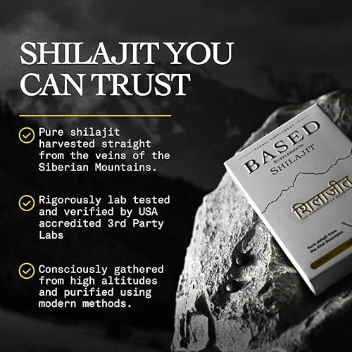 Miniatura 2 de Shilajit basado  Tabletas puras de Shilajit con máxima potencia, energía y apoyo inmunológico para hombres y mujeres  Ricas en ácido fúlvico y más