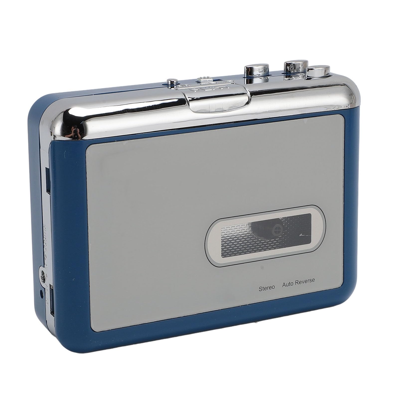Lettore di Cassette Bluetooth Convertitore Portatile da Nastro a MP3 con Jack per Auricolari per Casa e Viaggio, Design Leggero